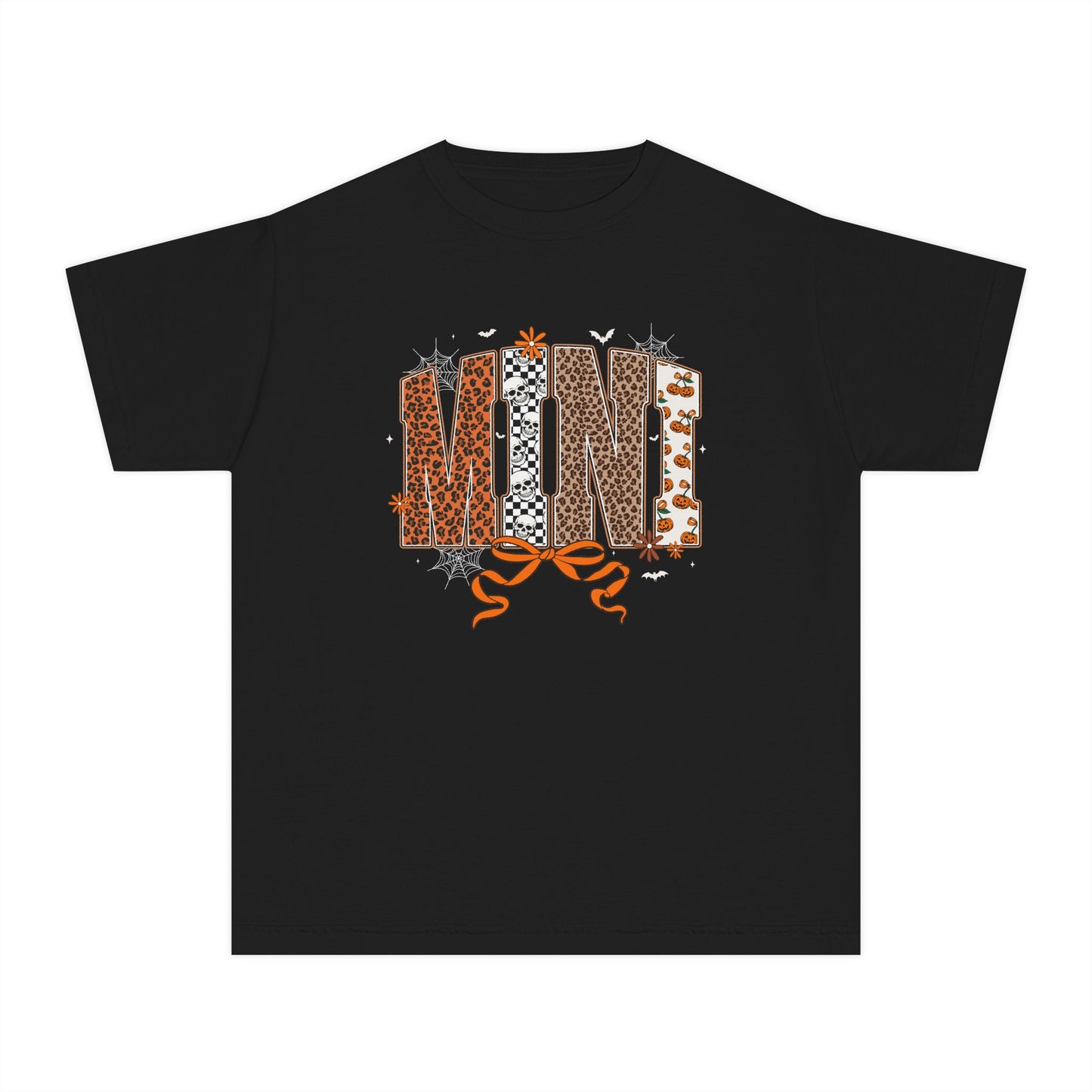 MINI Leopard print patch work T-shirt