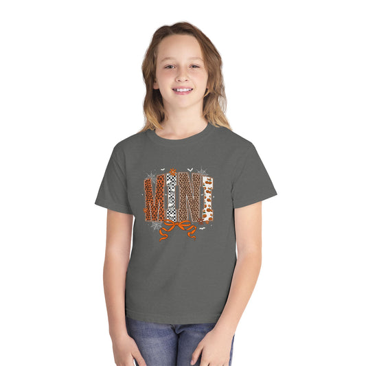 MINI Leopard print patch work T-shirt
