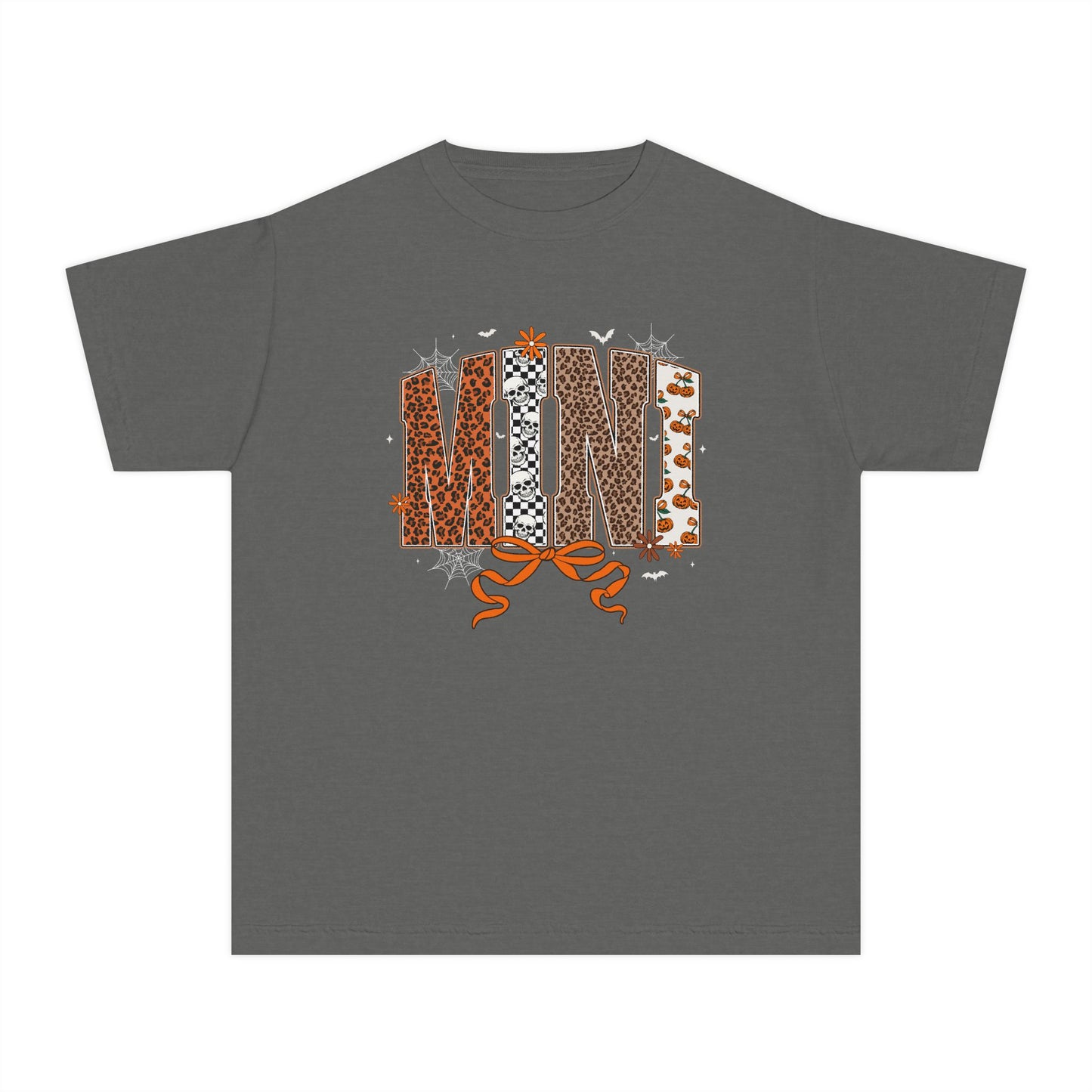 MINI Leopard print patch work T-shirt