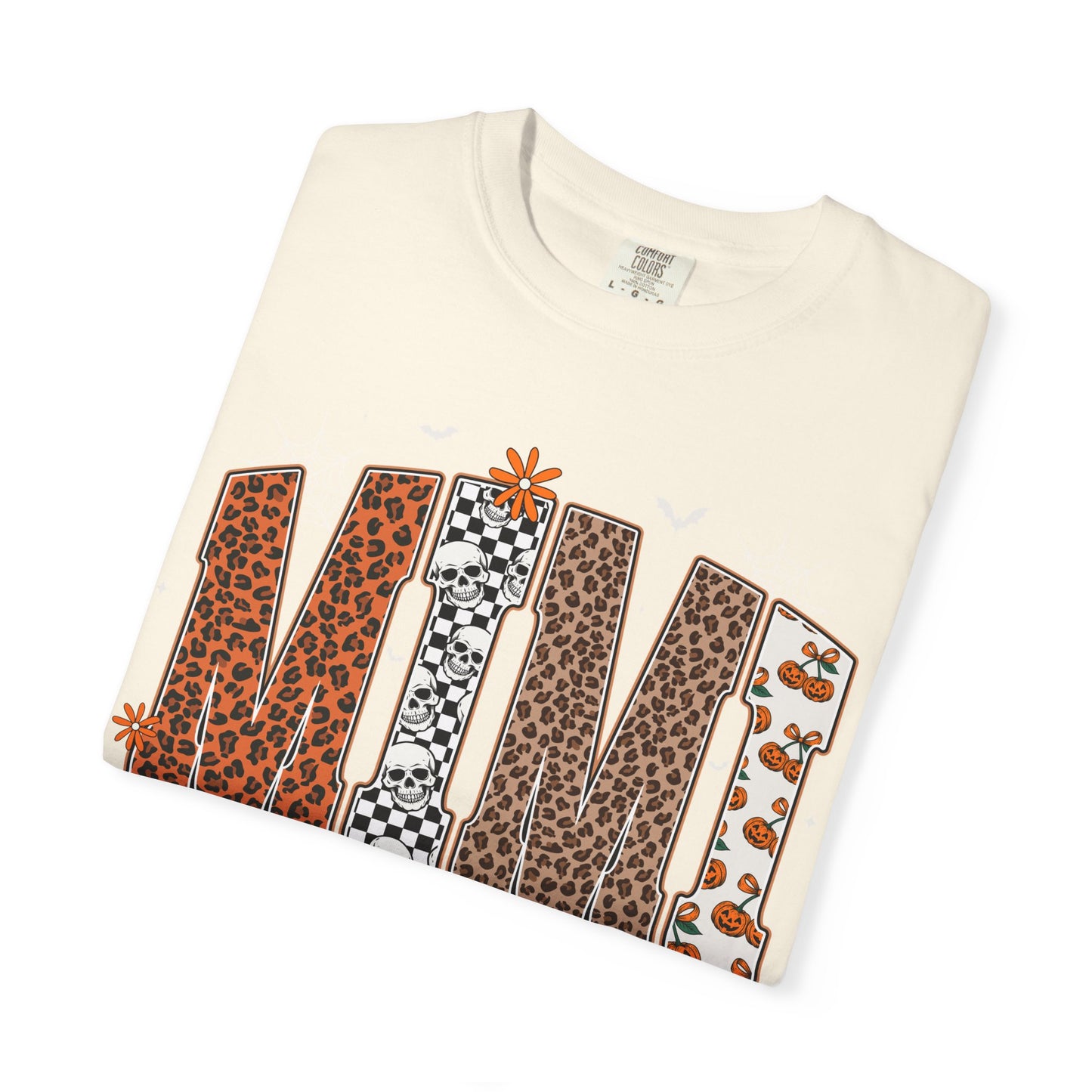 MIMI Leopard Patchwork T-Shirt with Bow