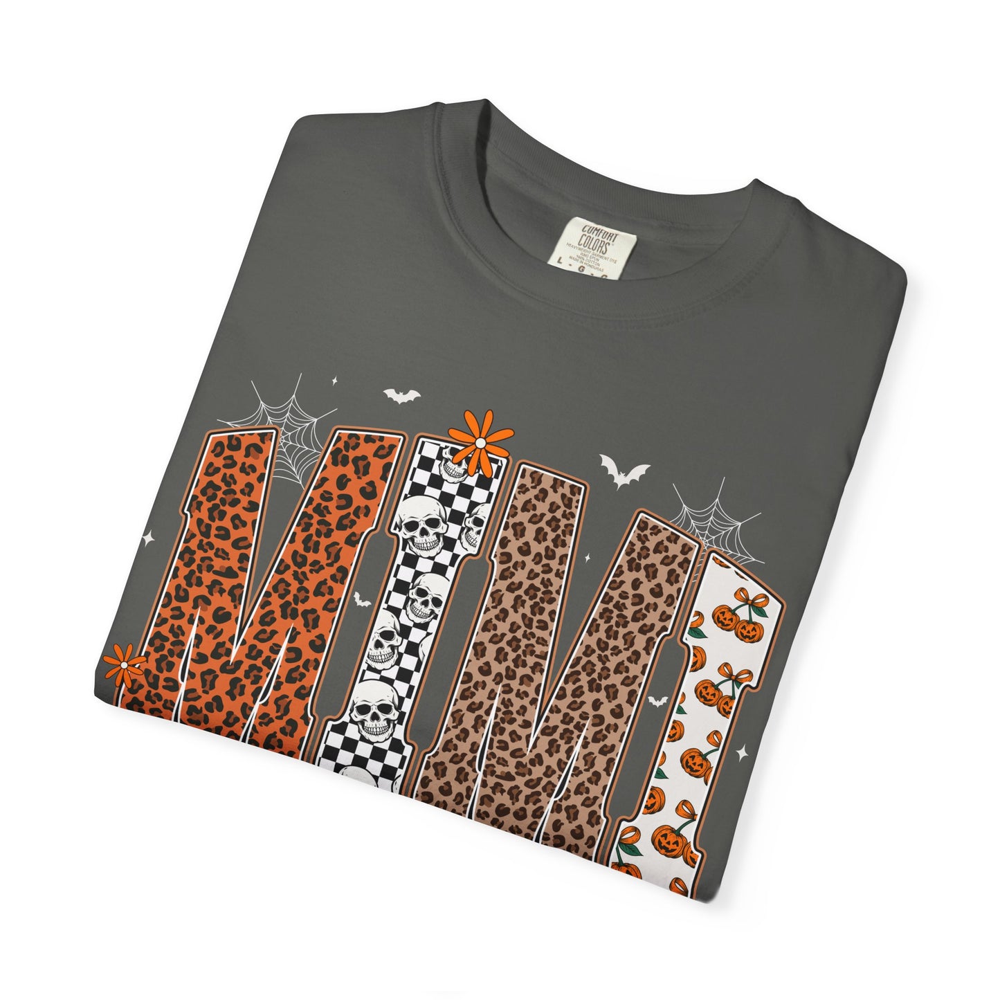 MIMI Leopard Patchwork T-Shirt with Bow