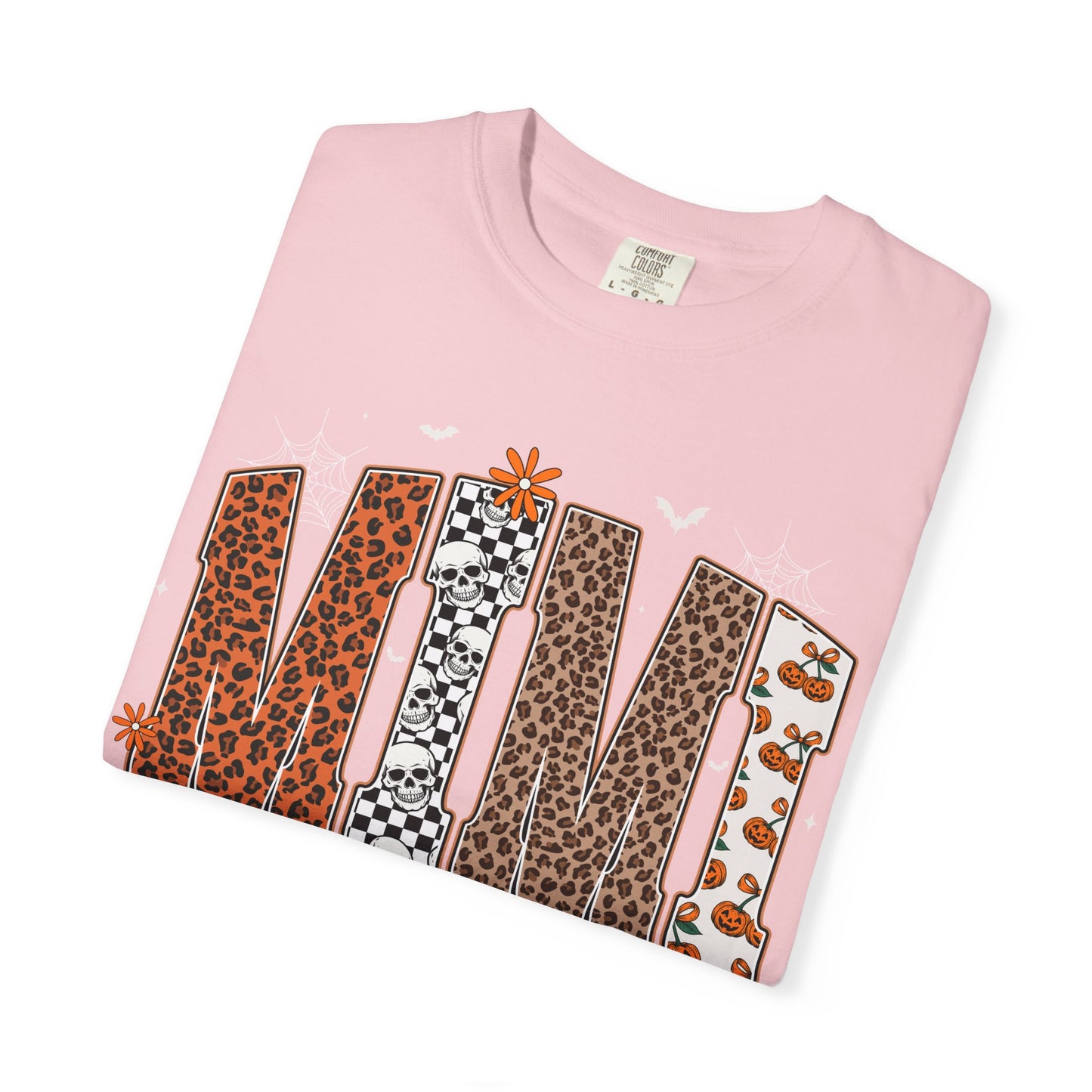 MIMI Leopard Patchwork T-Shirt with Bow