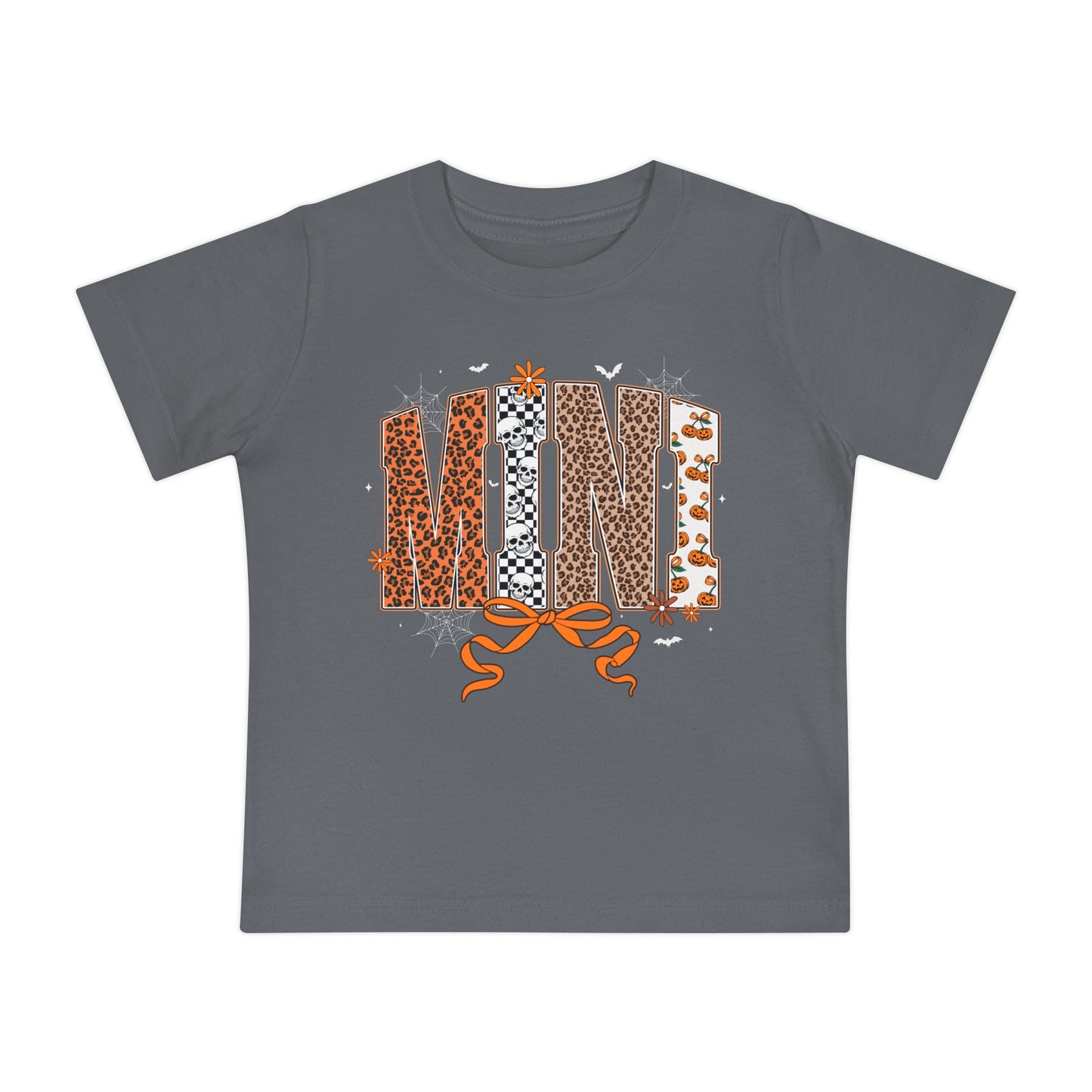 Mini Leopard print patch work T-shirt