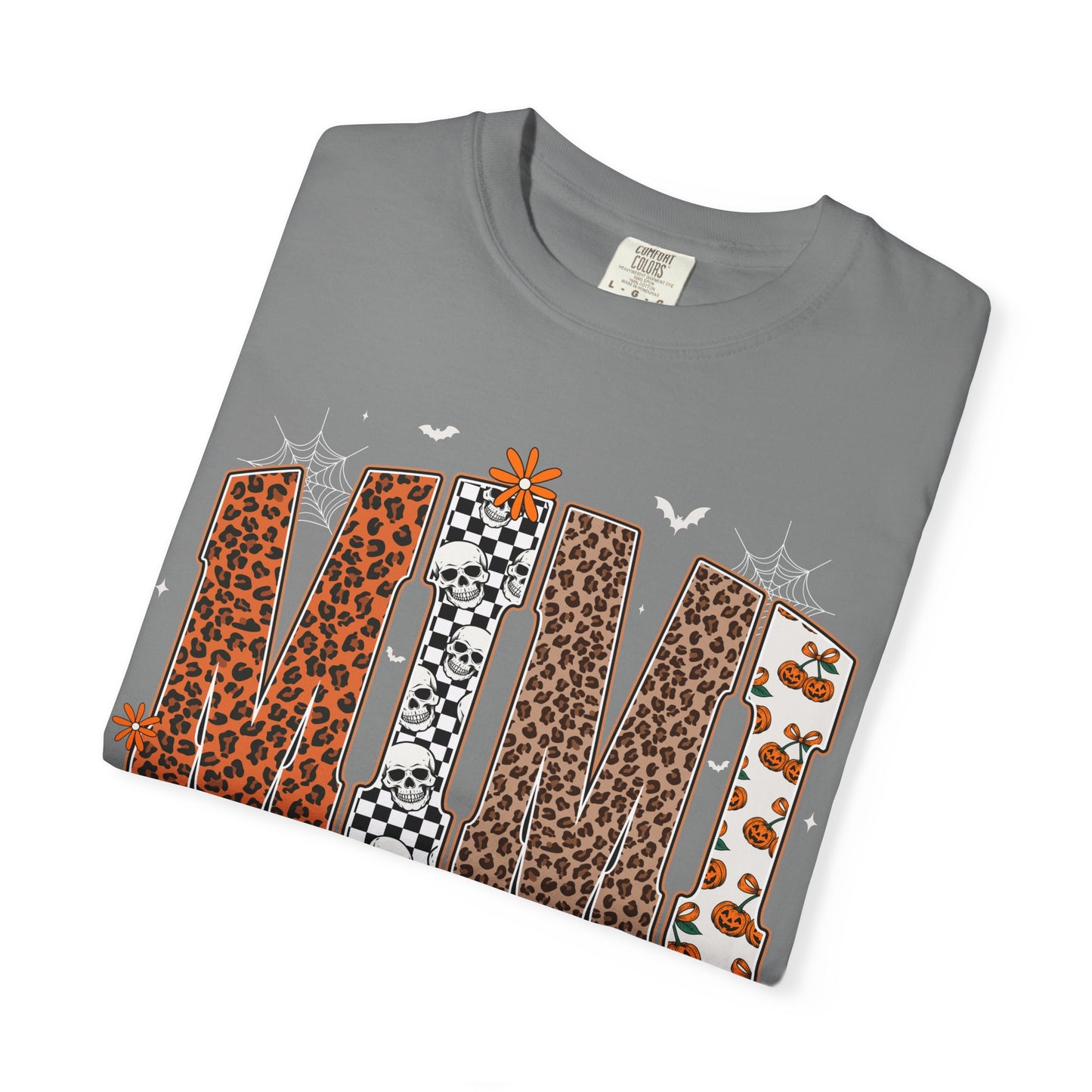 MIMI Leopard Patchwork T-Shirt with Bow