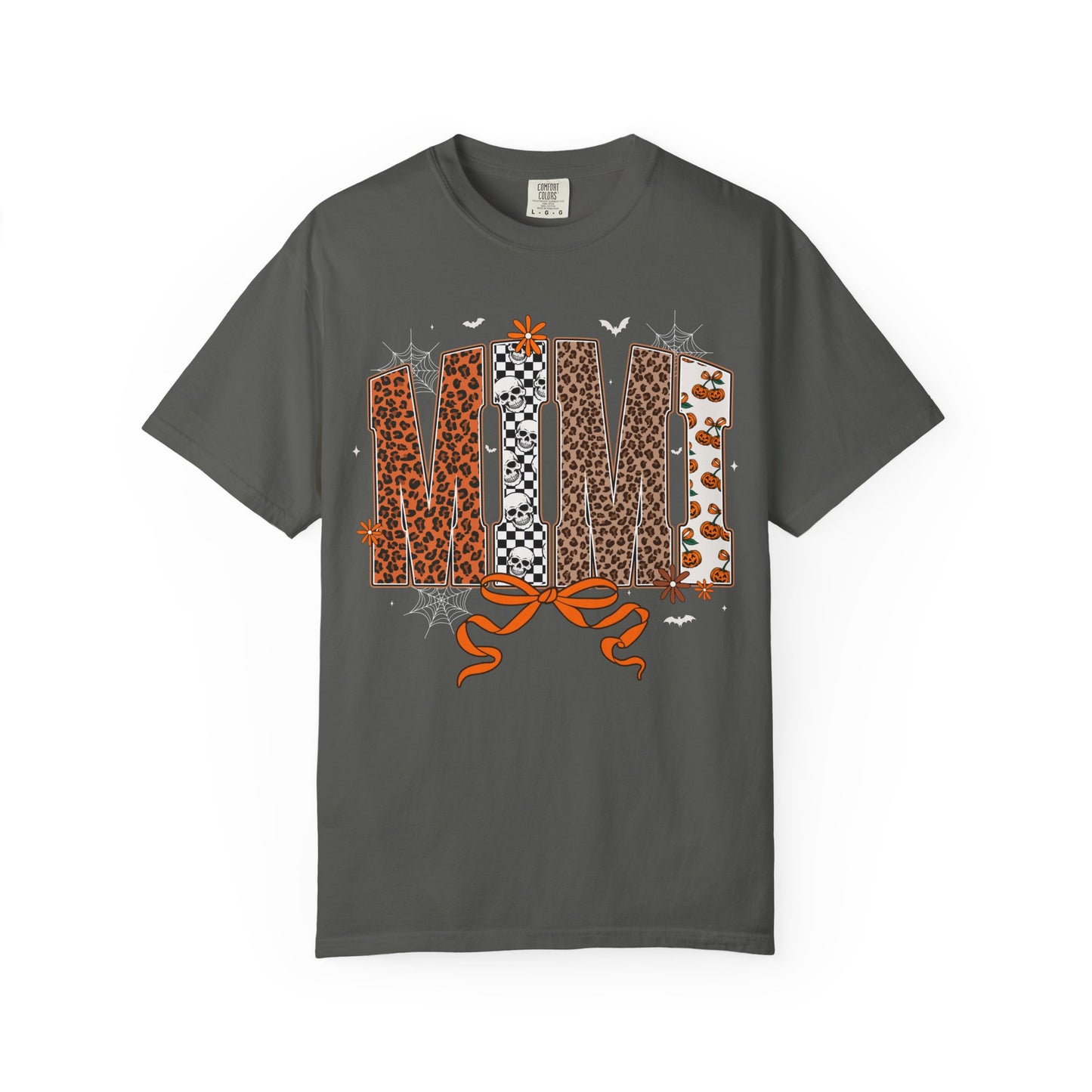 MIMI Leopard Patchwork T-Shirt with Bow