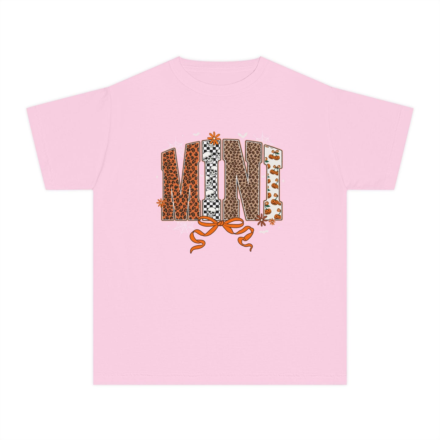 MINI Leopard print patch work T-shirt